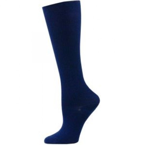 Solid Navy Compression Sock - Regular - 01652 | Compression ...