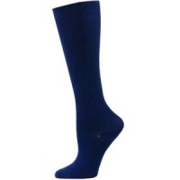 Solid Navy Compression Sock - XL - 01657