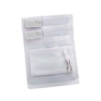 Durable Deluxe 5 Pocket Organizer - White - 01797