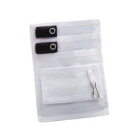 Durable Deluxe 5 Pocket Organizer with Colored Tab - Black - 01798
