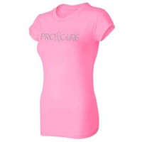 ProCure Bling Breast Cancer Awareness T-Shirt  - 02105CP