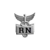 Professional Lapel Pin-"RN" - 94506