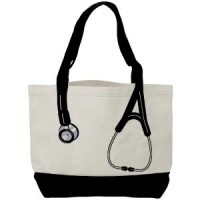 Canvas Stethoscope Bag - Black - 94549