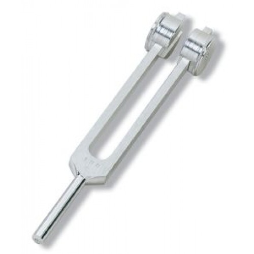 SINGLE Tuning Fork with Weight C128 