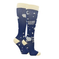 Sleep? Never heard Of It Fashion Compression Sock - 92093