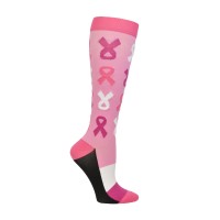 Pro Cure™Pink Ribbon  Fashion Compression Sock - 94049