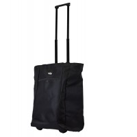 Fashion Rolling Tote - Black - 94622