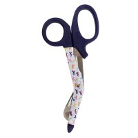 5.5" Fashion Utility Scissor-Awareness Ribbon- 94755