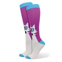 Cat With Glasses Fashion Compression Sock - 92034
