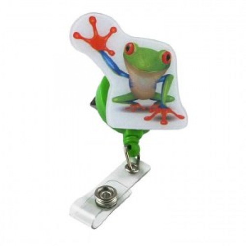 Pop Outs Badge Holder - Frog - 01303