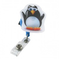 "Pop Outs" Badge Holder - Penguin - 01306