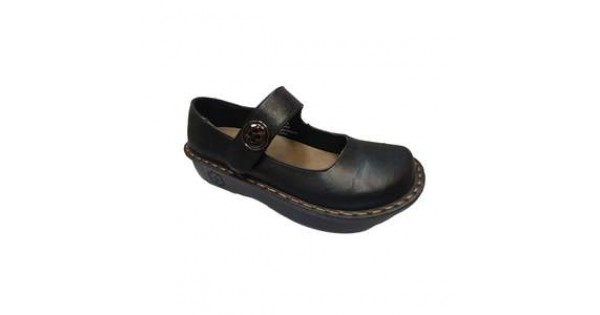 Savvy nursing shoes black smooth