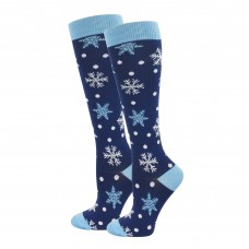 Snowflakes Fashion Compression Sock - 94052