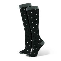 Fashion Mini Polka Dot Compression Sock - XL - 01432