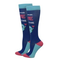 Share Your Love Fashion Compression Sock - 89562