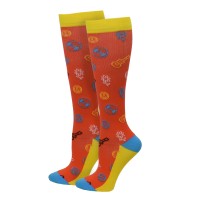 "Retro Music" Fashion Compression Sock -89566