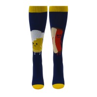 Beer & Hotdog Fashion Compression Sock - 89577