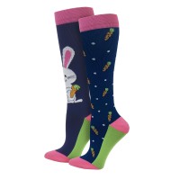 Animal Pals "Bunny with Carrot" Fashion Compression Sock - 89579