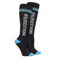 Nurse Strong Fashion Compression Socks - 92051