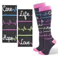 Premium Heal Script  Fashion Compression Sock - 94762