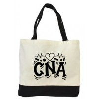 ND "CNA EKG Heart" Tote - 92229