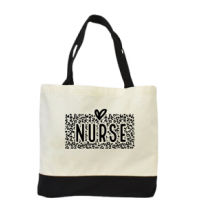 ND "Nurse Leopard Print Tote Bag"-92233